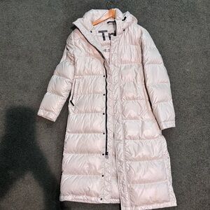 Aritzia Super Puff Long High Gloss Light Birch